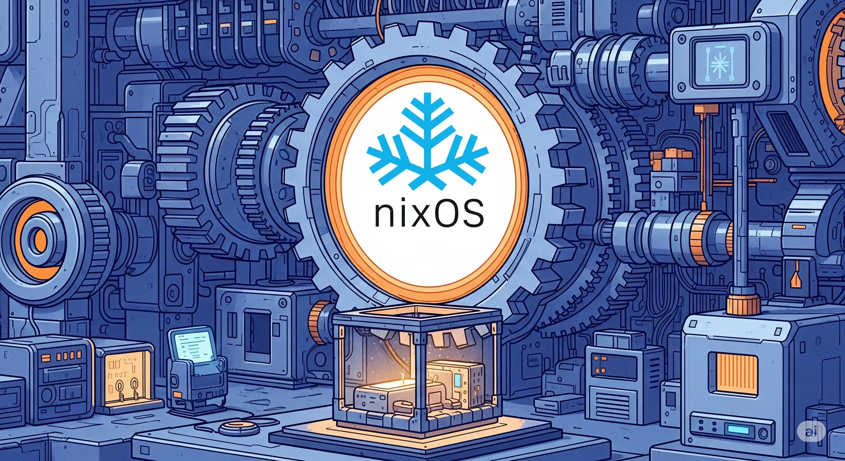 NixOS logo